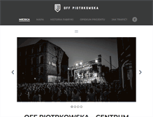 Tablet Screenshot of offpiotrkowska.com